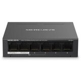 Switch Mercusys MS106LP Mercusys MS106LP 6-portni 10/100 Mbps Desktop prekidač sa 4-porta PoE+, kompatibilan sa 802.3af/at PD-ovima, 40 W PoE napajan | Eponuda.ba