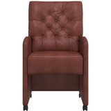  Trpezarijske stolice 2 pcs Sjajna smeđa 58 x 67 x 97 cm | shoptok.hr