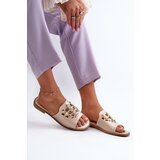 S. BARSKI Shiny Women's Slippers With Decorations S.Barski | Eponuda.ba