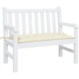  Jastuk za vrtnu klupu krem 100 x 50 x 7 cm od tkanine Oxford | Eponuda.com