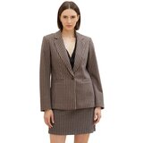 Tom Tailor Blazer mornarska / svetlo rjava | Shoptok.si