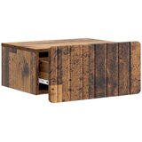  Noćni ormarić za montažu na zid Staro drvo 49 x 34 5 x 24 cm | shoptok.hr