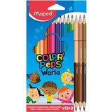 Maped Barvice Color&apos;peps World, 15 kosov Cene