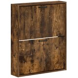  Ormar za cipele na zidu HOORN 71 x 17 x 86 cm Konstruirano drvo - Dimljeni hrast | shoptok.hr