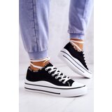 S. BARSKI Women's Tied Sneakers Black Menifee | Shoptok.si