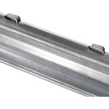  Stup za ogradu 10 pcs Srebrno 200 cm Čelik | shoptok.hr
