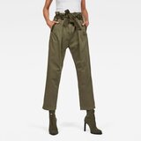 G-star Pants - Bronson army paperbag wmn green | shoptok.hr