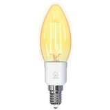 Deltaco SMART HOME LED Filament Žarulja E14 s WiFi, 4.5W, 400lm, Prigušiva, 1800K-6500K | shoptok.hr