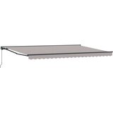  Okvir tende Svijetlo siva 500 × 300 cm Poliester s PU premazom | shoptok.hr