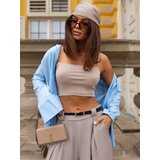 Italy Moda Trousers-MI-SP-A2476.95-dark beige | shoptok.hr