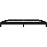 LEŽAJ crni 80 x 200 cm od masivne borovine | shoptok.hr