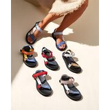 Resti Women's fabric sandals in red Ojo | ePonuda.com
