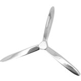  Stenski propeler aluminij srebrne barve 70 cm | Shoptok.si