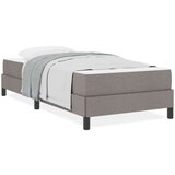  Krevet s opruga kutije Ostalo Sivo-smeđa 90 x 200 cm tkanina | shoptok.hr