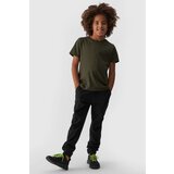 4f Boys Casual Smooth Jogger Pants Black JWMM00TTR | Shoptok.si
