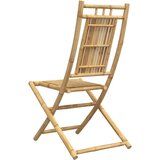  Sklopive vrtne stolice 8 kom 46 x 66 x 99 cm od bambusa | shoptok.hr