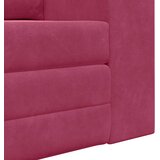  Krevet na razvlačenje Vinska crvena 148 x 71 x 83 cm Baršun | shoptok.hr