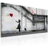  Slika - There is always hope (Banksy) - triptych 120x60 Cijene