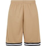 UC Men Men's Stripes Mesh Shorts - Unionbeige/Black/White Cene