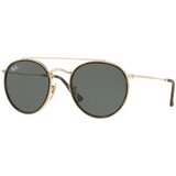 Ray-ban Round Double Bridge RB3647N 001 ONE SIZE (51) Havana/Zelena Cene