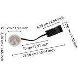 Eglo 902334 - prigušiva LED modul PUCK LED/4,8W/230V 2700K | Eponuda.com