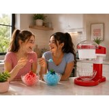 Verk 07555 aparat za granitu in slushy 30 W, drobilica leda + posoda – rdeče-bela | Shoptok.si
