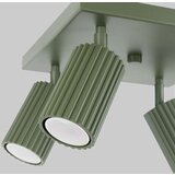  Stropna svetilka KARBON 4 olivno zelena, (21626899) | Shoptok.si