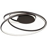 Trio Select Crna LED stropna svjetiljka s metalnim sjenilom Nala – | shoptok.hr
