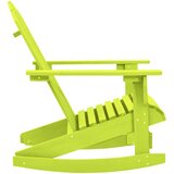  Vrtna stolica za ljuljanje Adirondack masivna jelovina zelena | shoptok.hr