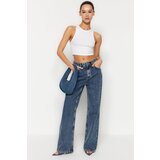 Trendyol Blue High Waist Wide Leg Jeans Cijene