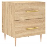  Noćni ormarići 2 kom boja hrasta 40x35x47,5cm konstruirano drvo | shoptok.hr