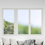  Statička folija za prozore Frosted siva 90 x 2000 cm PVC | shoptok.hr