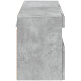TV ormarić s LED svjetlima siva boja betona 100x30x40 cm | shoptok.hr