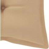  Zložljiva vrtna klop z blazino 118 cm bambus, (20804021) | Shoptok.si