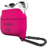 Oem Superdry, Ohišje za slušalke Airpods za Airpods Pro Silikon proti udarcem, Roza, (5000227498) | Shoptok.si