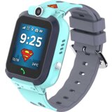  pametni sat superman waterproof smartwatch tirkizno-sivi cene