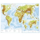 KARTA SVIJETA 56X49 CM PLASTIFICIRANA OBOSTRANA TRSAT