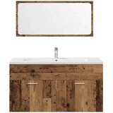  4-delni komplet kopalniškega pohištva, inženirski les, 90×46×38,5 cm | Shoptok.si