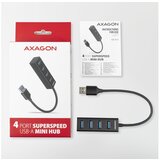 Axagon mini hub 4XUSB 3.2 20 cm | Shoptok.si