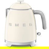 Smeg Kremno bel grelnik vode iz nerjavečega jekla 800 ml Retro Style – Cene
