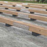 Gumenasti granulatni vanjski pod Crna 6 x 9 x 2 cm Guma | Eponuda.ba