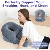 HOMCA blazina za spanje na trebuhu z odprtino - 70×46 cm | Shoptok.si