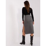 LAKERTA Skirt-LK-SD-509400.87P-Grey-Black | Shoptok.si