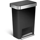 Plastični koš za odpadke s pedalom 45 l - simplehuman