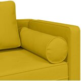  Počivaljka s jastucima jastukom žuta baršunasta | shoptok.hr