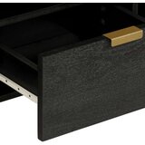 TV omarica črna 100x33x46 cm iz umetnega lesa, (21830099) | Shoptok.si