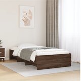 vidaXL Okvir kreveta bez madraca smeđa boja hrasta 90 x 200 cm drveni Cijene