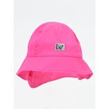Yoclub Kids's Girls' Summer Hat With Neck Protection CLE-0121G-0800 | shoptok.hr