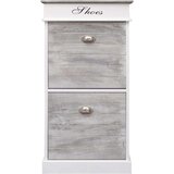 Ormarić Omarica za čevlje siva 50x28x98 cm les pavlovnije, (20619720) | Shoptok.si