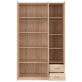 MID.YOU omara s klasičnimi vrati, hrast sonoma | Shoptok.si